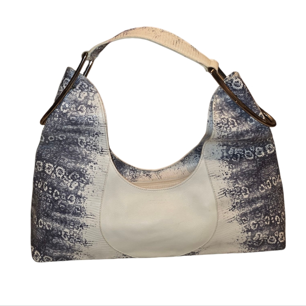 Furla Snake Python Skin Handbag - image 1
